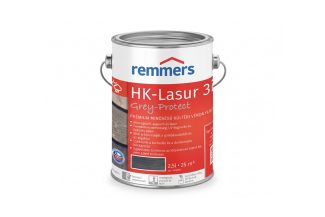 Remmers Hk Lasur 3in1 Grey Protect Antracitszürke